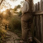 Carhartt overalls displayed with various casual clothing items.